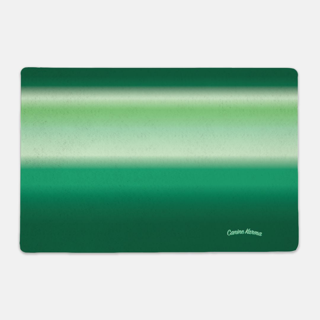 Luna Pet Mat - Rectangle (Jade Ombré)