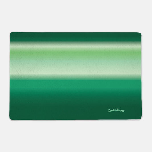 Luna Pet Mat - Rectangle (Jade Ombré)