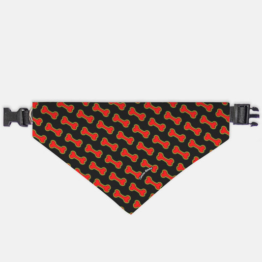 Bailey Collar Bandana (Red/Black)