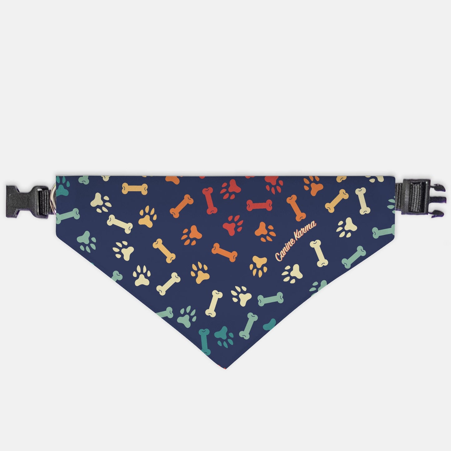 Max Collar Bandana (Retro Rainbow)