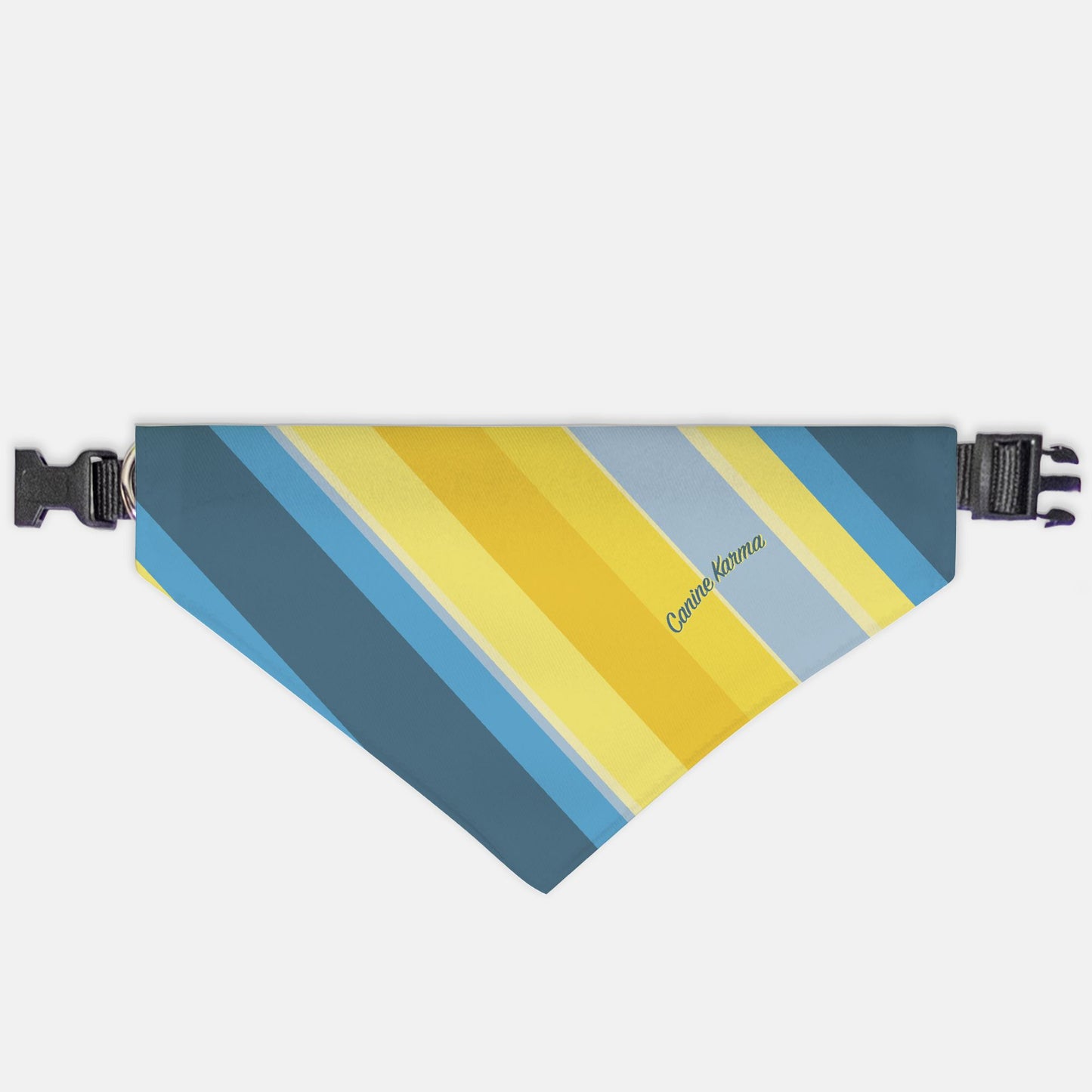 Marley Collar Bandana (Blue/Yellow)