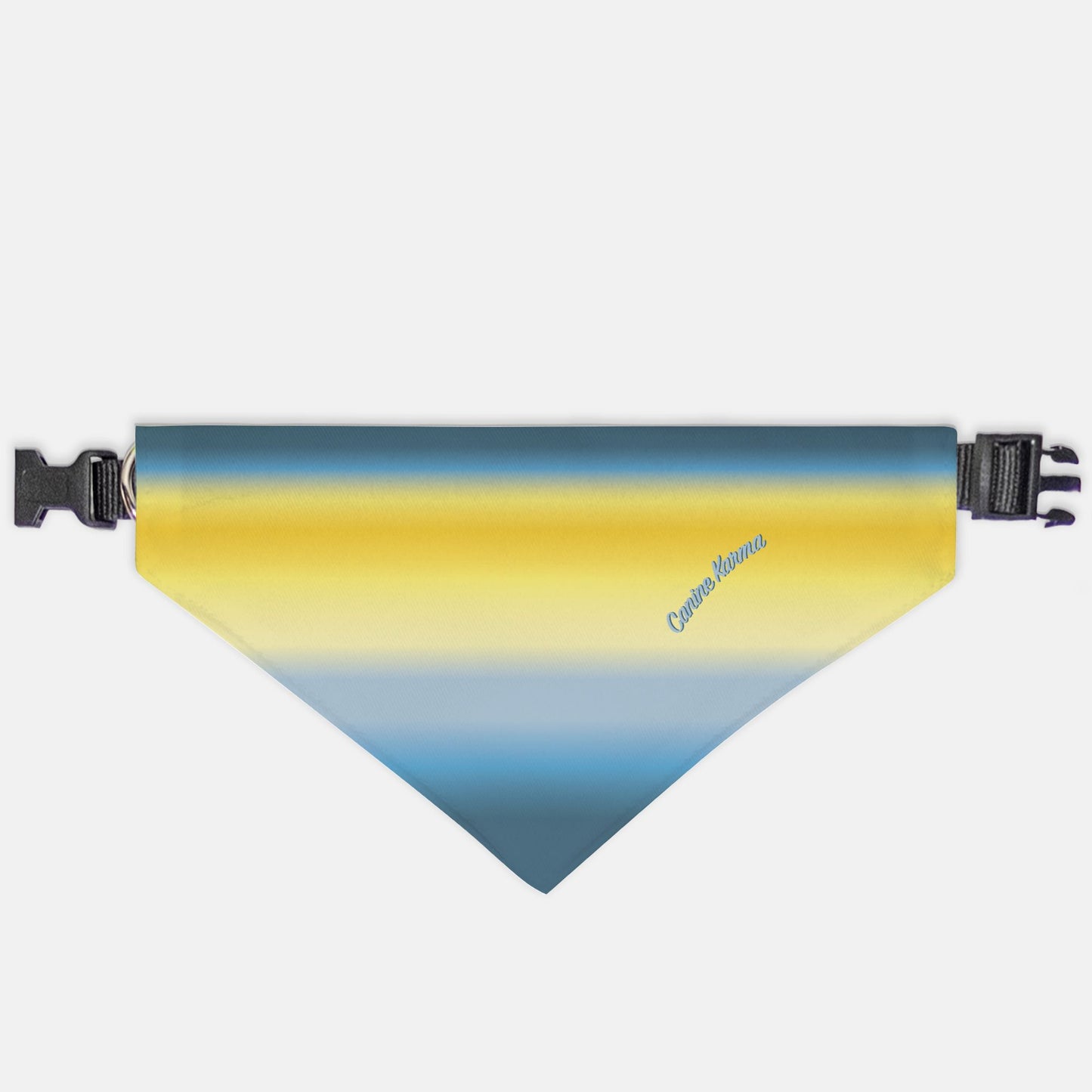 Malcolm Collar Bandana (Blue/Yellow)