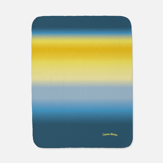 Luna Pet Blanket (Blue/Yellow)