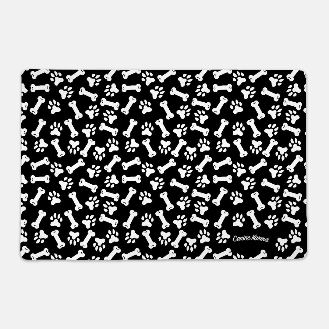 Max Pet Mat - Rectangle (Black/White)