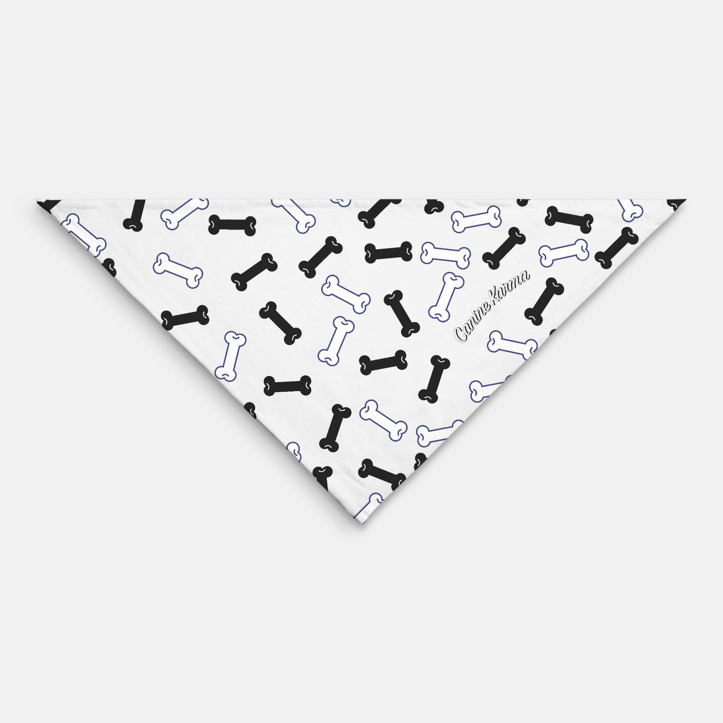 Buster Bandana (White/Black)