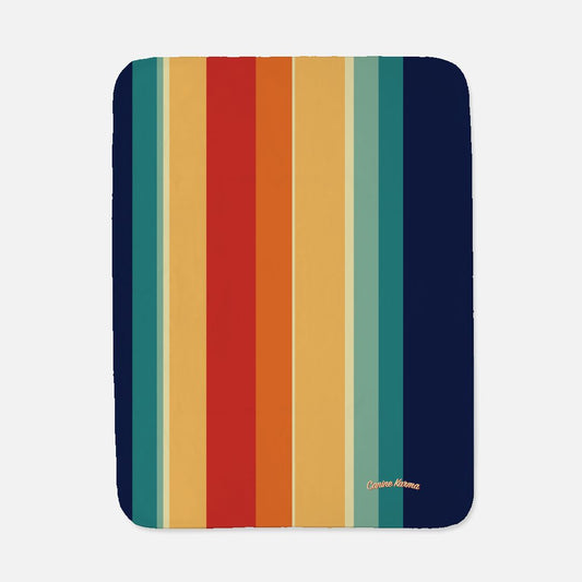 Hudson Pet Blanket (Retro Rainbow)