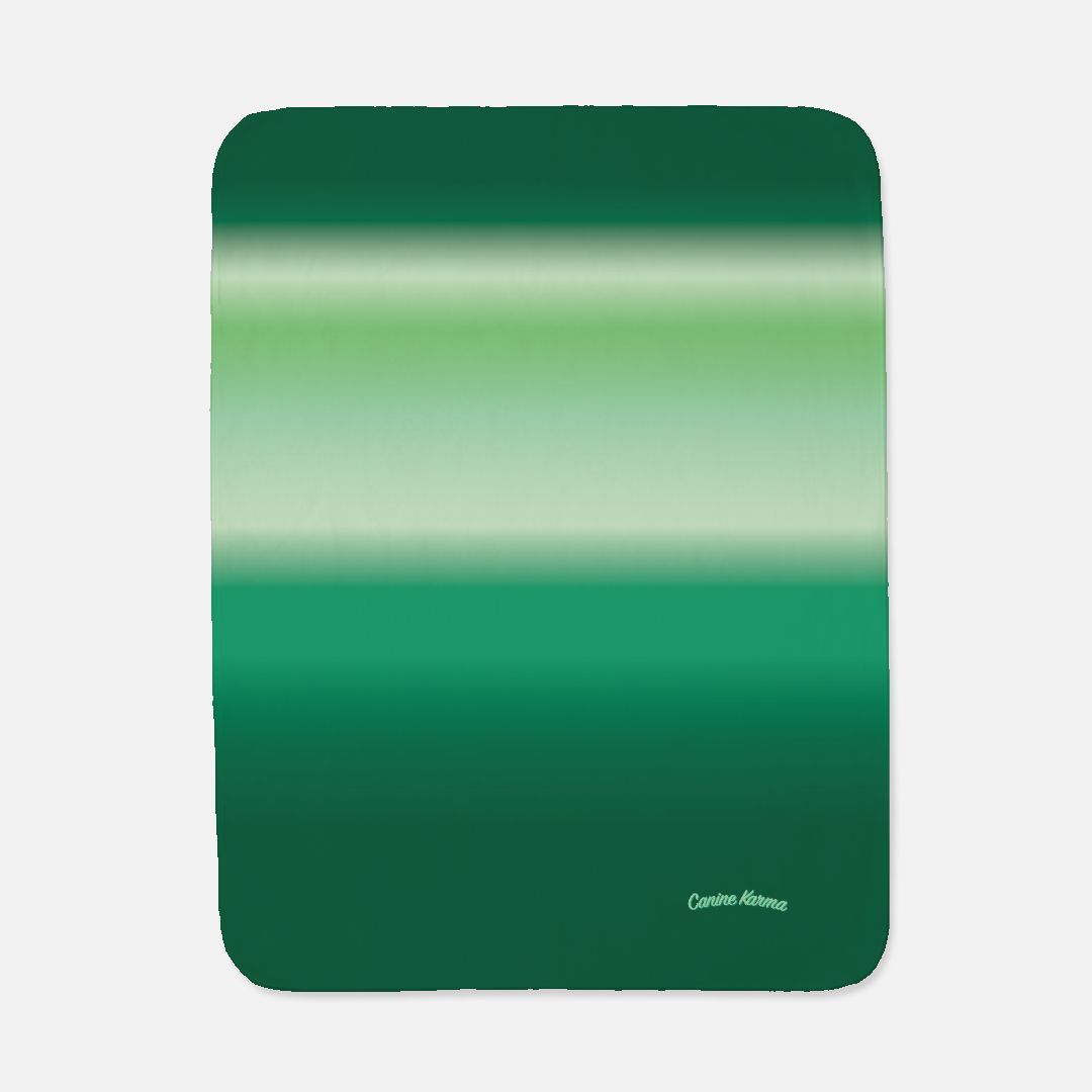 Luna Pet Blanket (Jade Ombré)