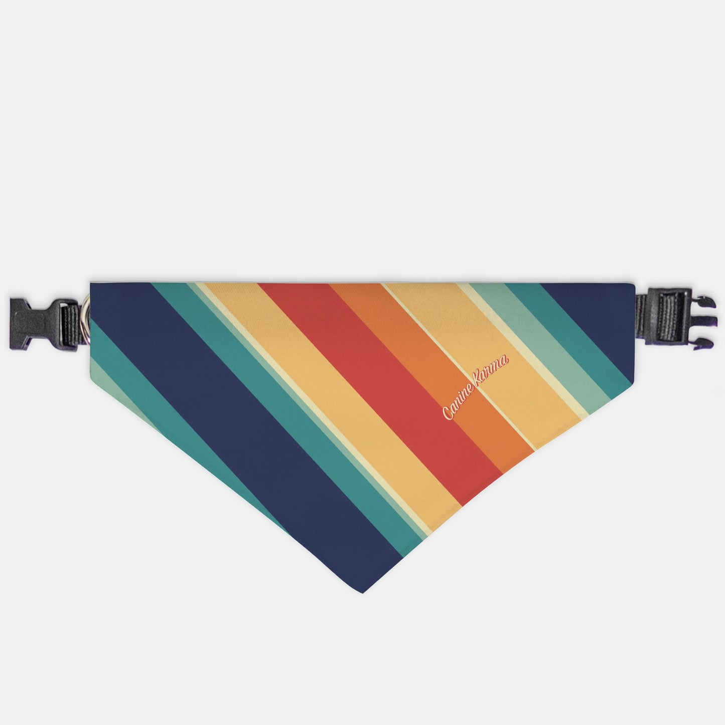 Marley Collar Bandana (Retro Rainbow)