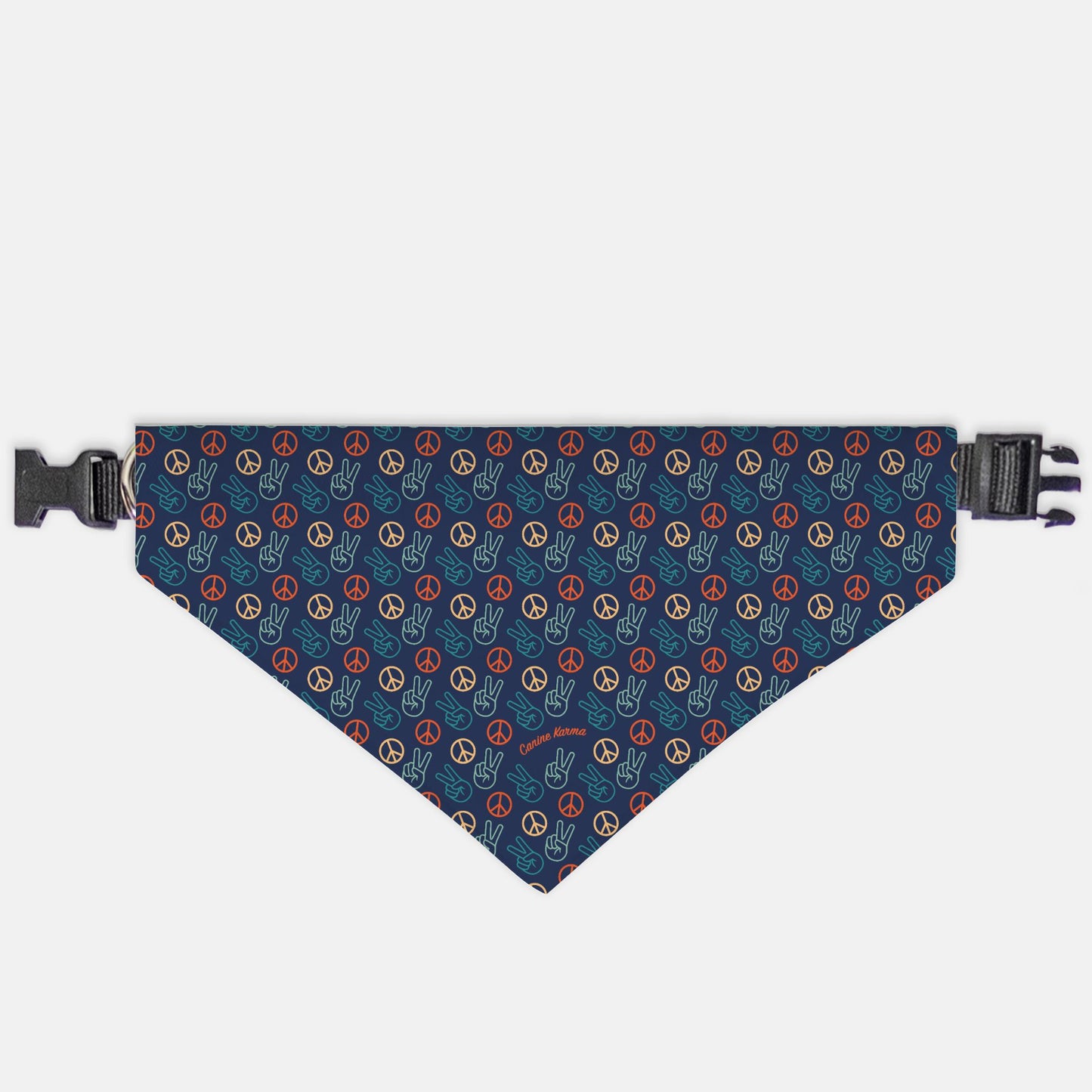 Papas Collar Bandana (Retro Rainbow)