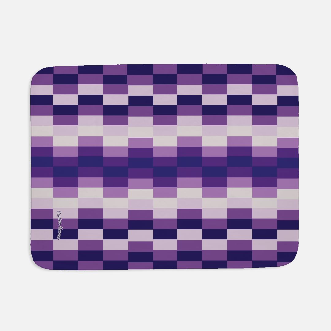 Zeke Pet Blanket (Purple Ombré)