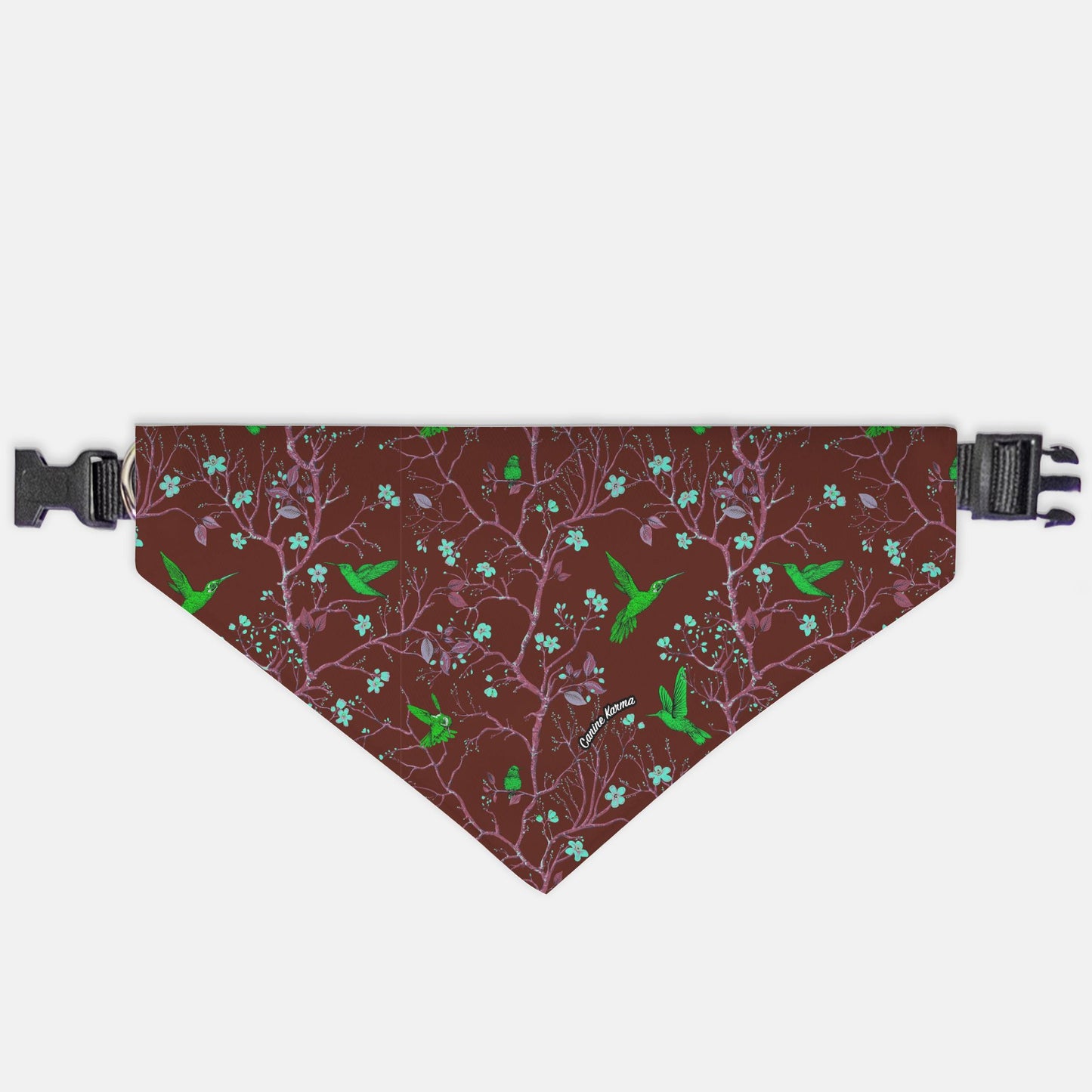 Daisy Collar Bandana (Maroon)