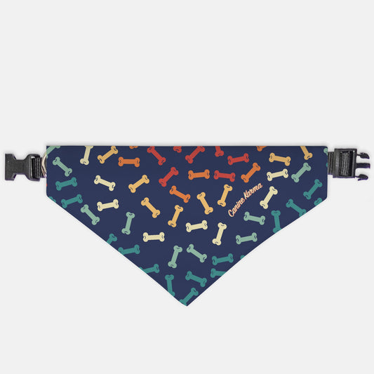 Buster Collar Bandana (Retro Rainbow)