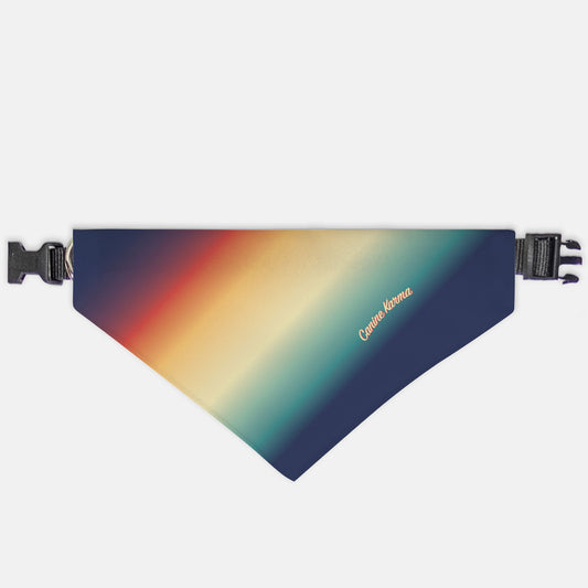 Aries Collar Bandana (Retro Rainbow)