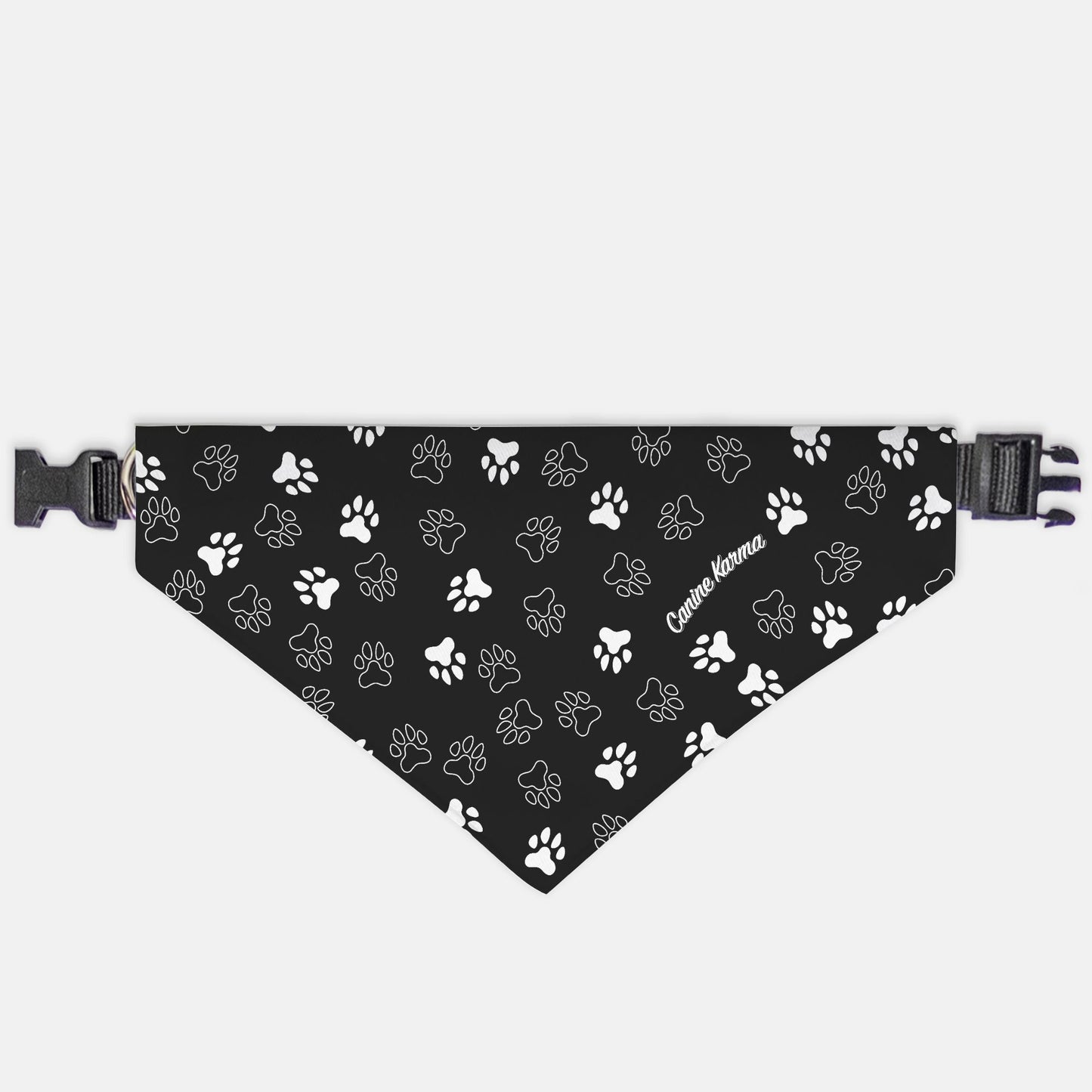 Herman Collar Bandana (Black/White)