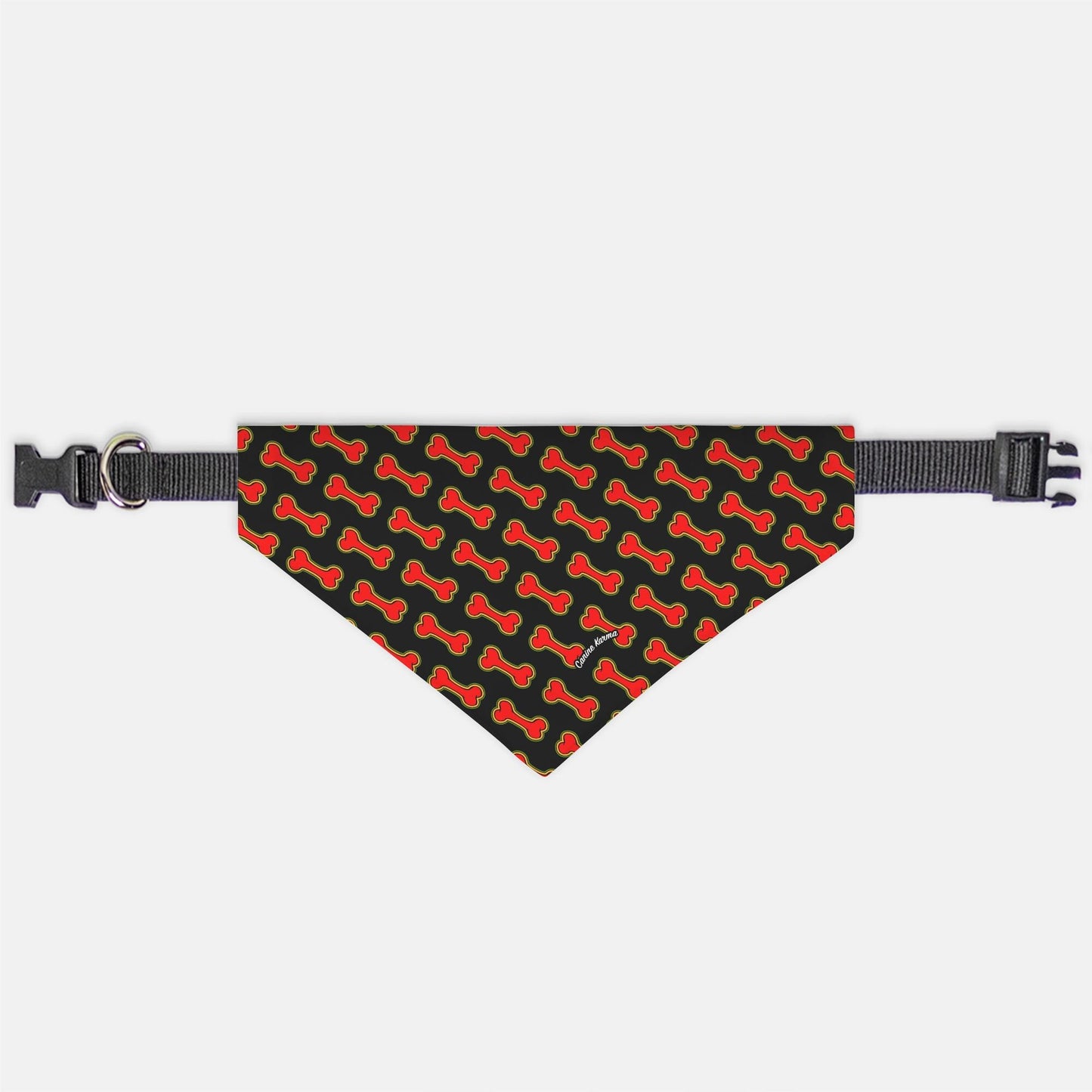 Bailey Collar Bandana (Red/Black)