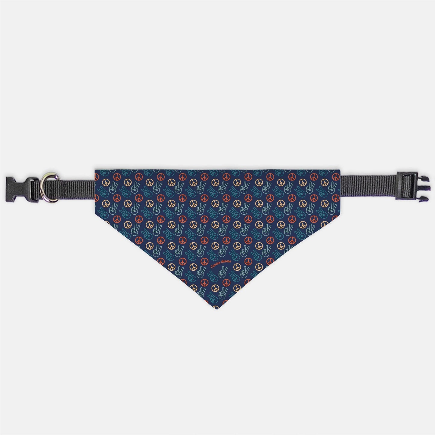 Papas Collar Bandana (Retro Rainbow)