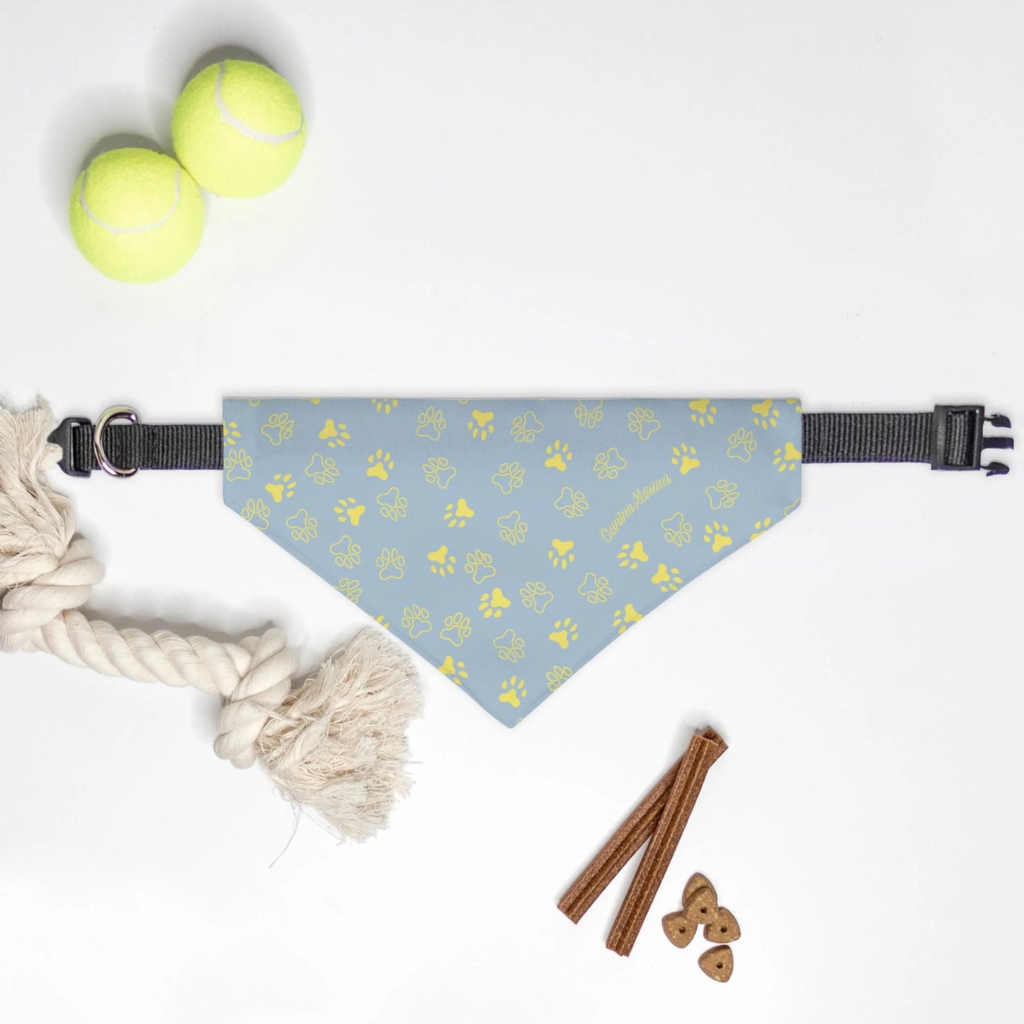 Herman Collar Bandana (Blue/Yellow)