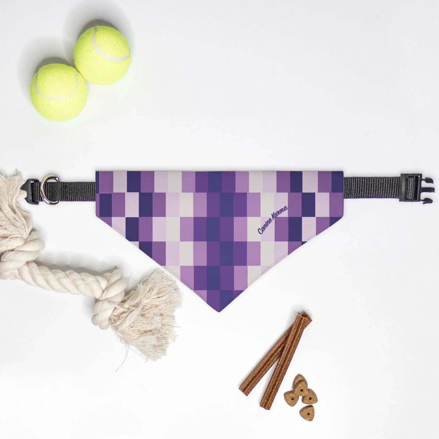 Zeke Collar Bandana (Purple)