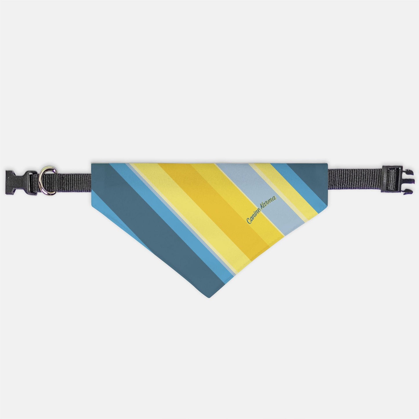 Marley Collar Bandana (Blue/Yellow)