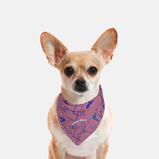 Daisy Pet Bandana (Pink/Blue)