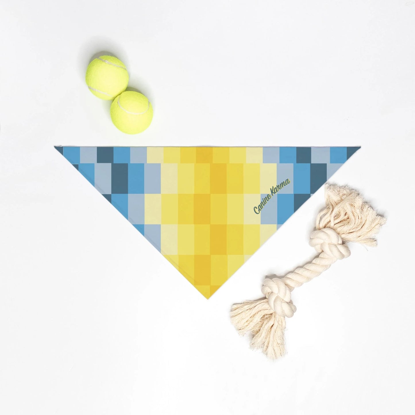 Zeke Bandana (Blue/Yellow)