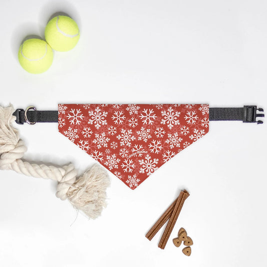 Flurry Collar Bandana (Red)