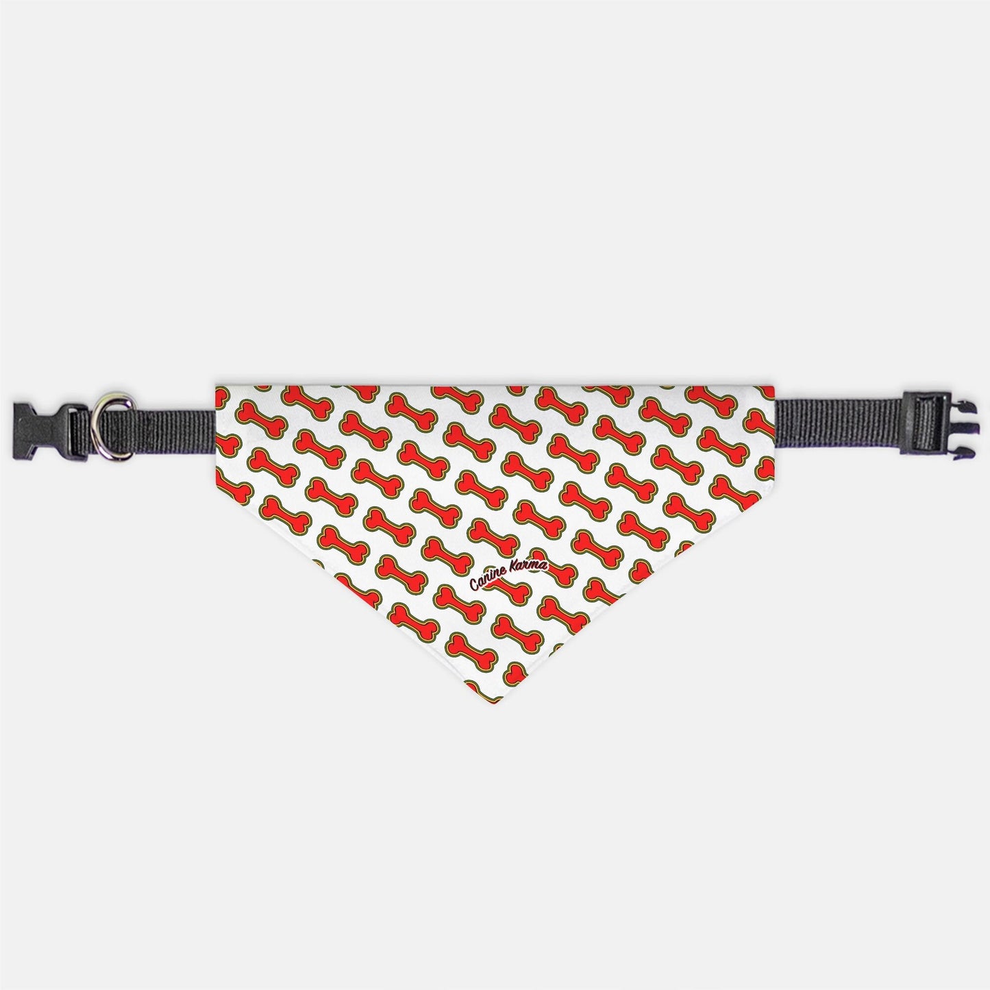 Bailey Collar Bandana (Red/White)